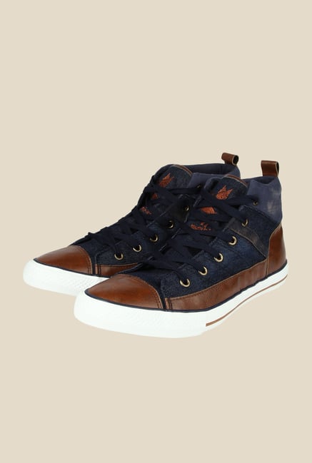 Spunk Venza Navy & Brown Sneakers Spunk Venza Navy & Brown Sneakers