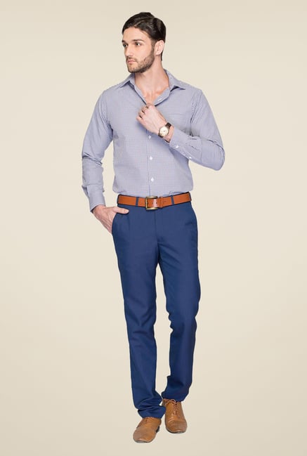 Raymond Blue Checks Shirt Raymond Blue Checks Shirt
