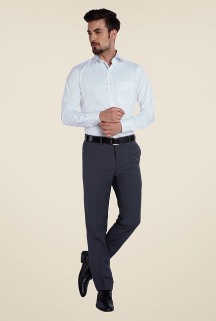 Raymond White Striped Shirt Raymond White Striped Shirt
