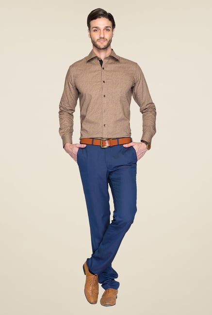 Raymond Brown Textured Shirt Raymond Brown Textured Shirt
