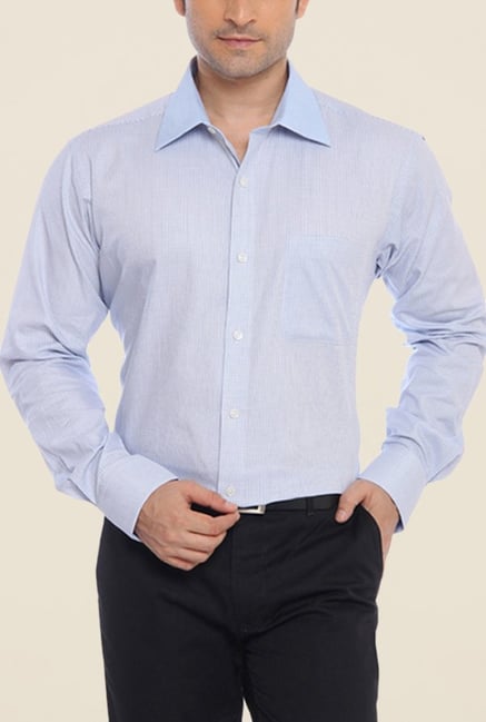 Raymond Blue Printed Shirt Raymond Blue Printed Shirt