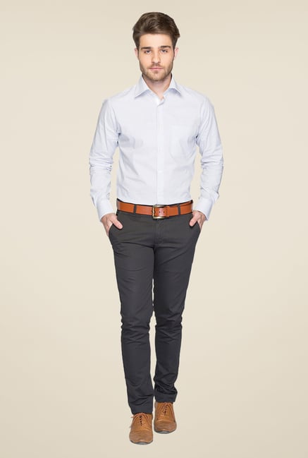 Raymond Blue Printed Shirt Raymond Blue Printed Shirt