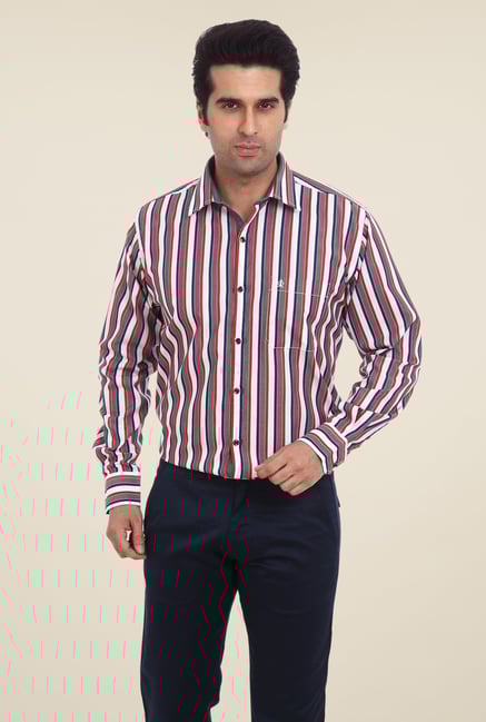 Raymond Grey Striped Shirt Raymond Grey Striped Shirt