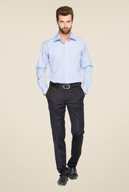 Raymond Blue Printed Shirt Raymond Blue Printed Shirt