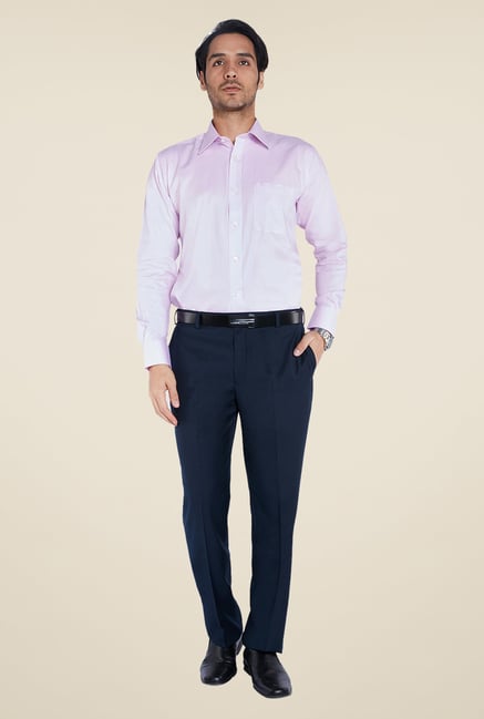 Raymond Pink Solid Shirt Raymond Pink Solid Shirt