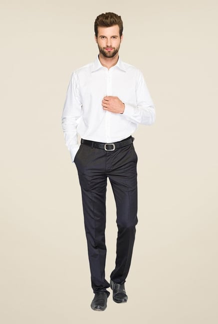 Raymond White Solid Shirt Raymond White Solid Shirt