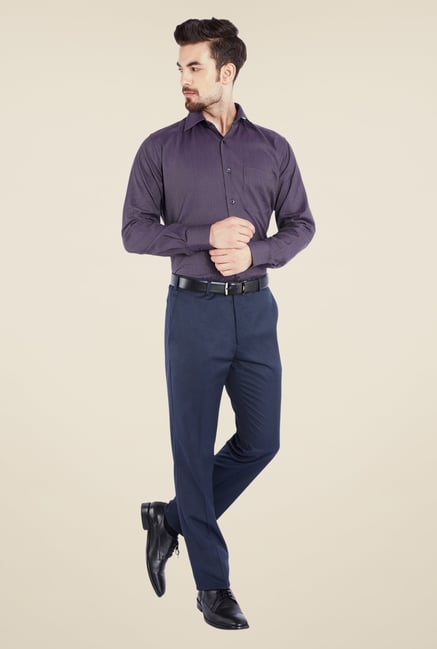 Raymond Grey Solid Shirt Raymond Grey Solid Shirt
