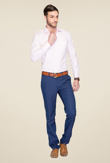Raymond White & Pink Striped Shirt Raymond White & Pink Striped Shirt