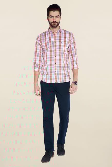 Parx Red & Blue Checks Shirt Parx Red & Blue Checks Shirt