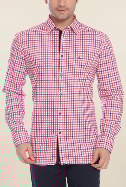 Parx Red Checks Shirt Parx Red Checks Shirt