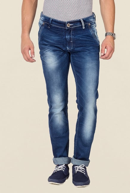 Mufti Blue Low Rise Jeans Mufti Blue Low Rise Jeans