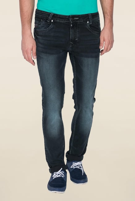 Mufti Black Acid Wash Jeans Mufti Black Acid Wash Jeans