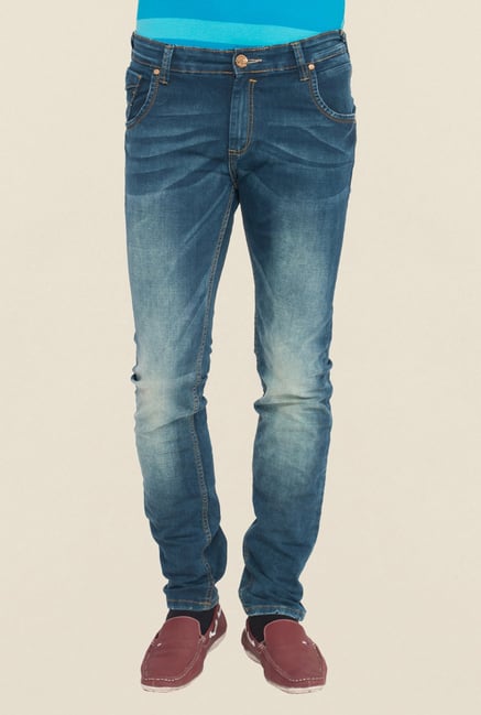Mufti Blue Low Rise Jeans Mufti Blue Low Rise Jeans