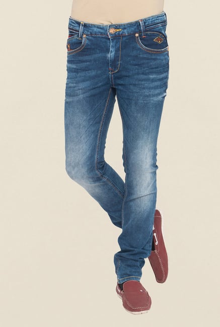 Mufti Blue Acid Washed Jeans Mufti Blue Acid Washed Jeans