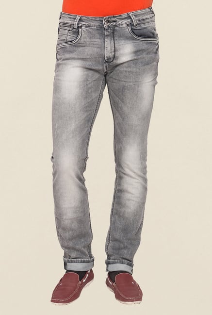 Mufti Grey Low Rise Jeans Mufti Grey Low Rise Jeans