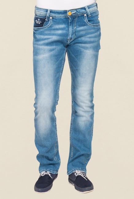 Mufti Blue Straight Fit Jeans Mufti Blue Straight Fit Jeans