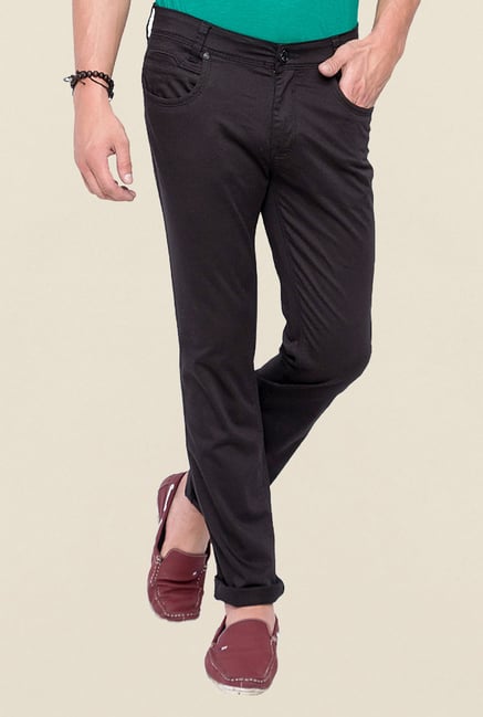 Mufti Black Solid Slim Fit Jeans Mufti Black Solid Slim Fit Jeans