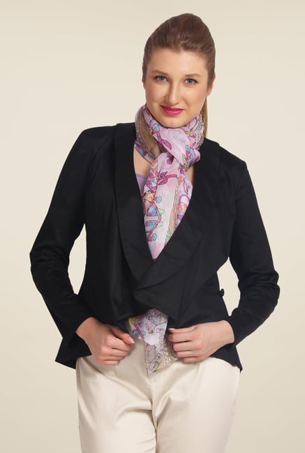 Avirate Black Solid Jacket Avirate Black Solid Jacket