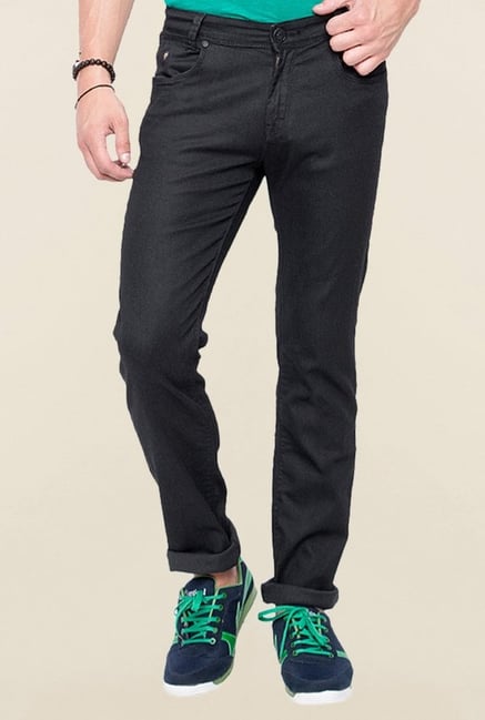 Mufti Black Raw Denim Slim Fit Jeans Mufti Black Raw Denim Slim Fit Jeans