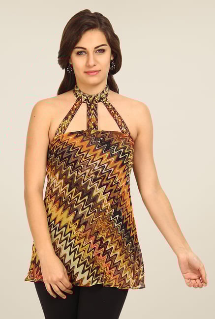 Avirate Multicolor Printed Top Avirate Multicolor Printed Top