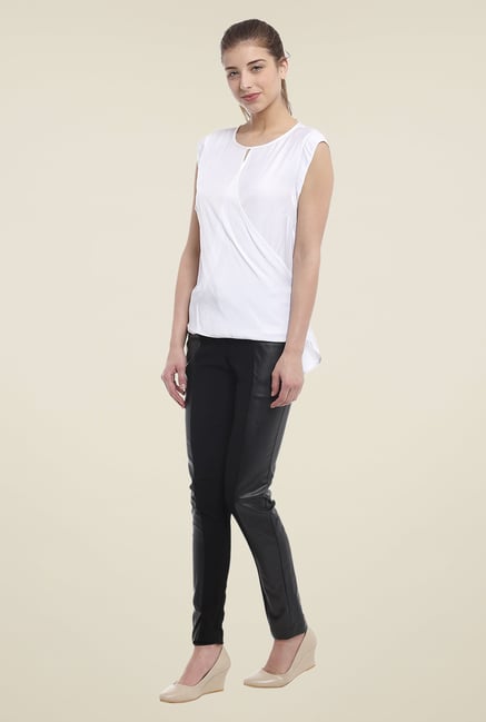 Avirate White Solid Top Avirate White Solid Top