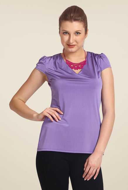 Avirate Lavender Solid Top Avirate Lavender Solid Top