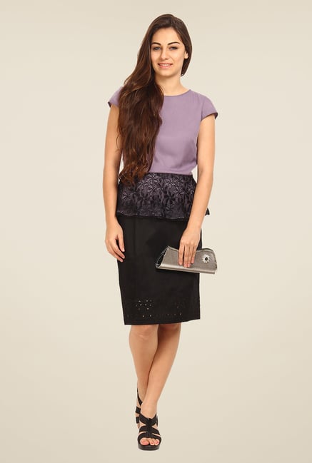Avirate Lavender Solid Top Avirate Lavender Solid Top