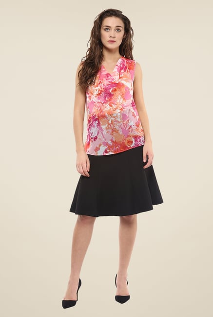 Avirate Pink Printed Top Avirate Pink Printed Top