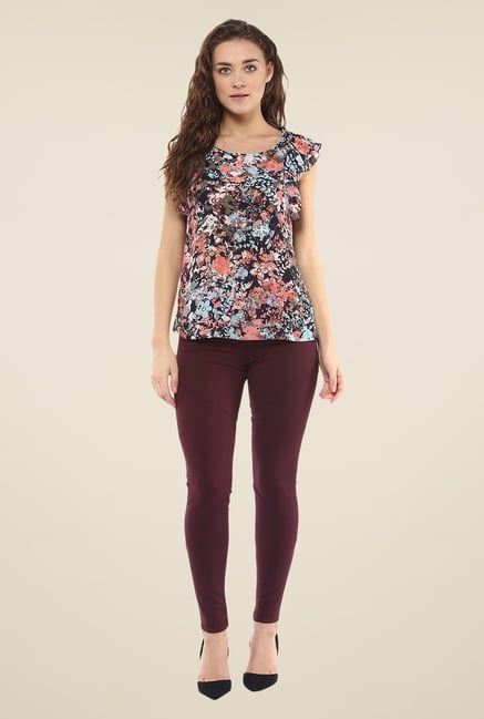Avirate Multicolor Printed Top Avirate Multicolor Printed Top