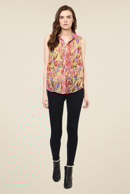 Avirate Multicolor Printed Top Avirate Multicolor Printed Top