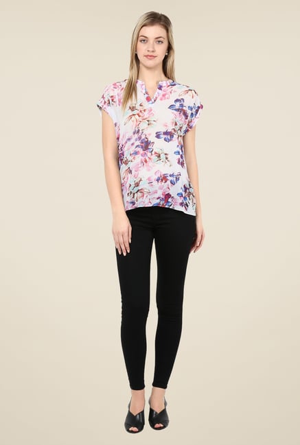 Avirate Multicolor Floral Printed Top Avirate Multicolor Floral Printed Top