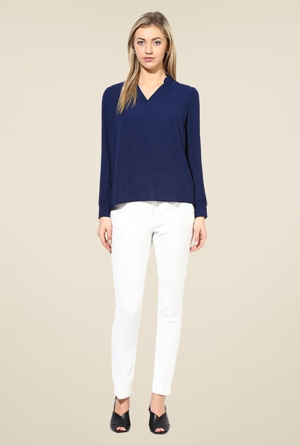 Avirate Navy Solid Top Avirate Navy Solid Top