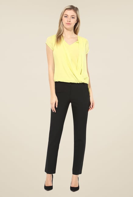 Avirate Yellow Solid Top Avirate Yellow Solid Top