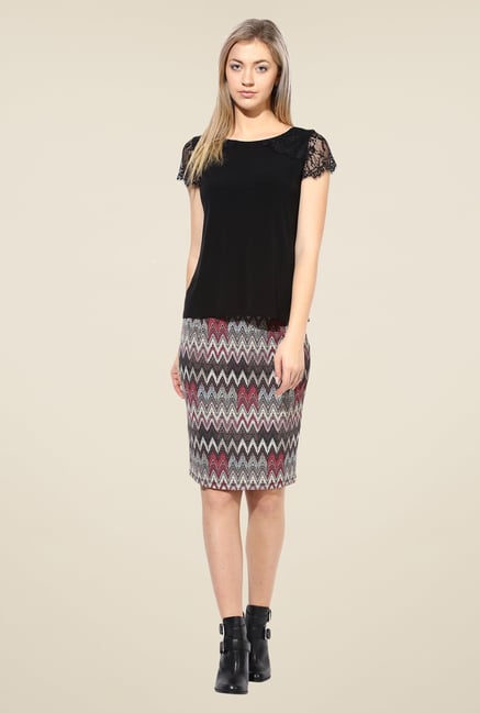 Avirate Black Solid Top Avirate Black Solid Top