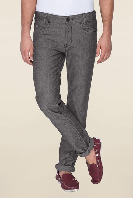 Mufti Grey Raw Denim Slim Fit Jeans Mufti Grey Raw Denim Slim Fit Jeans