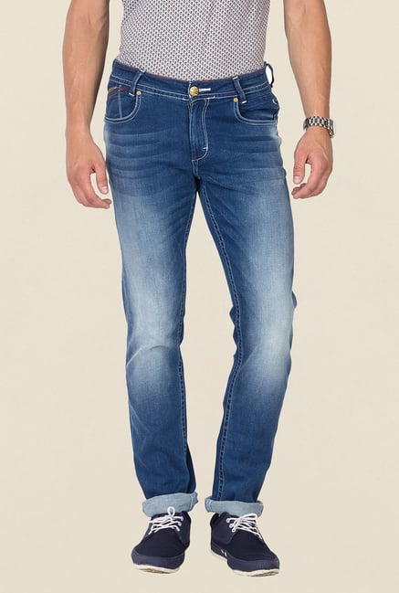 Mufti Blue Slim Fit Jeans Mufti Blue Slim Fit Jeans