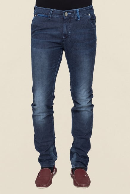 Mufti Navy Washed Jeans Mufti Navy Washed Jeans
