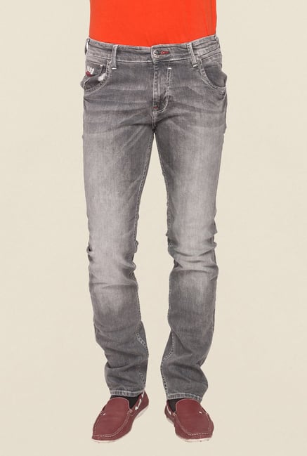 Mufti Grey Low Rise Jeans Mufti Grey Low Rise Jeans