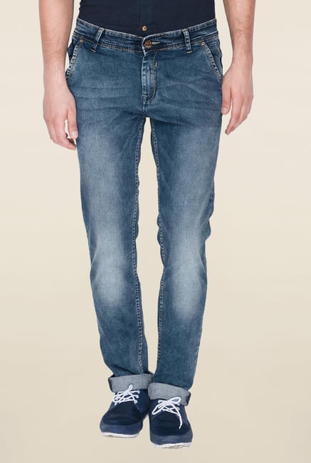 Mufti Blue Low Rise Jeans Mufti Blue Low Rise Jeans