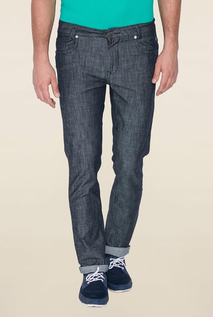 Mufti Grey Rinse Washed Slim Fit Jeans Mufti Grey Rinse Washed Slim Fit Jeans