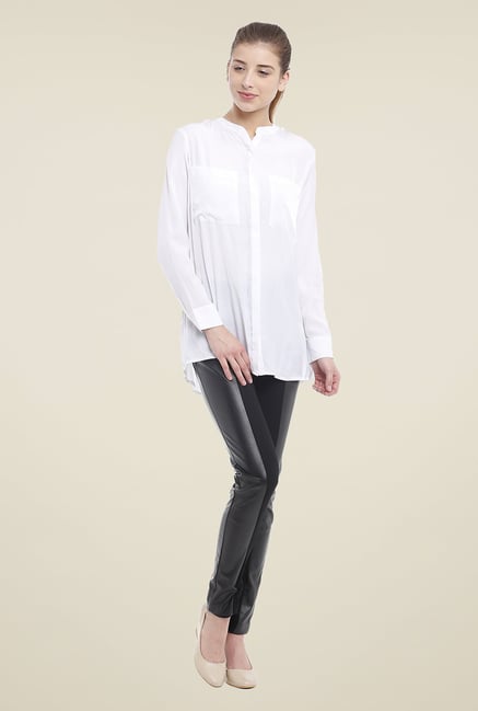 Avirate White Solid Top Avirate White Solid Top