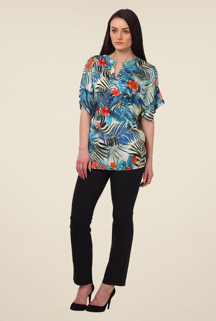 Avirate Multicolor Printed Top Avirate Multicolor Printed Top