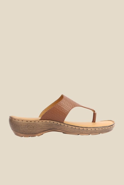 La Briza Brown Slide Sandals La Briza Brown Slide Sandals
