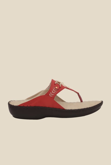La Briza Red Thong Sandals La Briza Red Thong Sandals