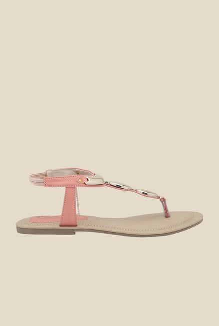La Briza Pink Back Strap Sandals La Briza Pink Back Strap Sandals