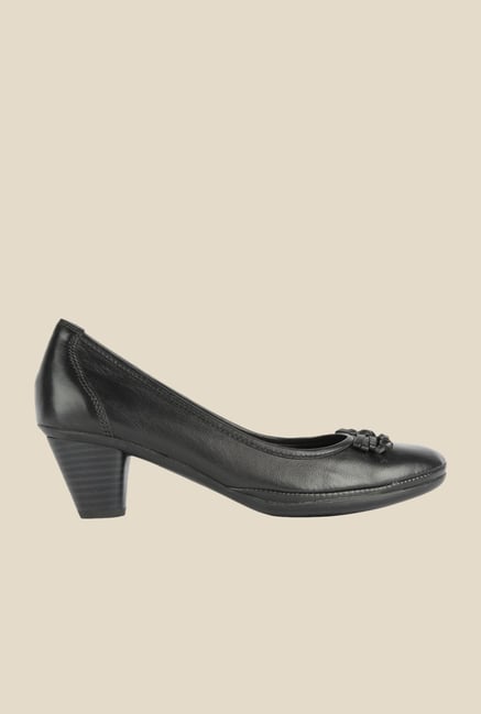 La Briza Black Pump Leather Shoe La Briza Black Pump Leather Shoe