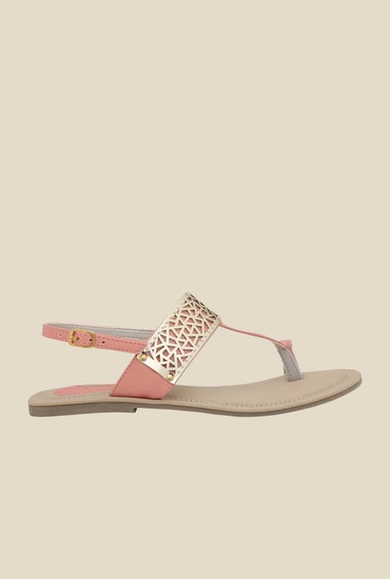 La Briza Pink Back Strap Sandals La Briza Pink Back Strap Sandals