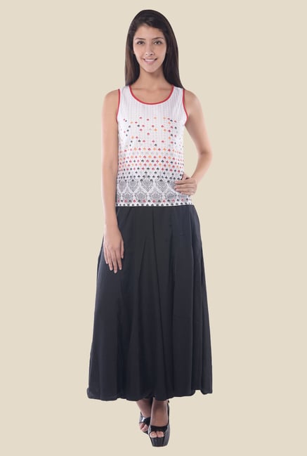 Aurelia White Printed Top Aurelia White Printed Top