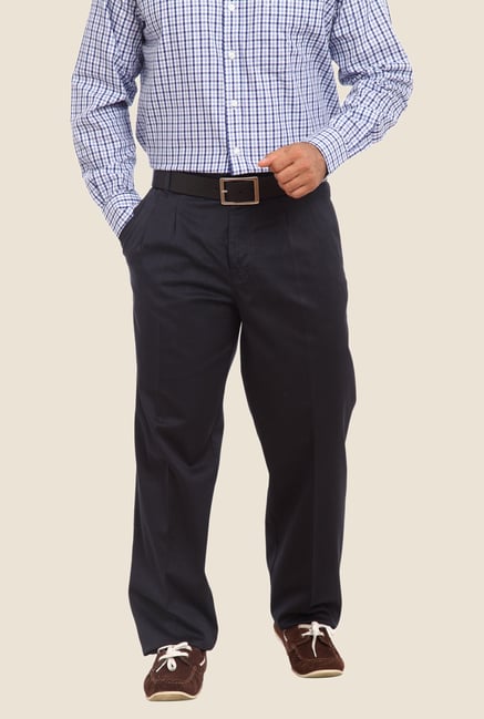 ColorPlus Navy Solid Trouser ColorPlus Navy Solid Trouser