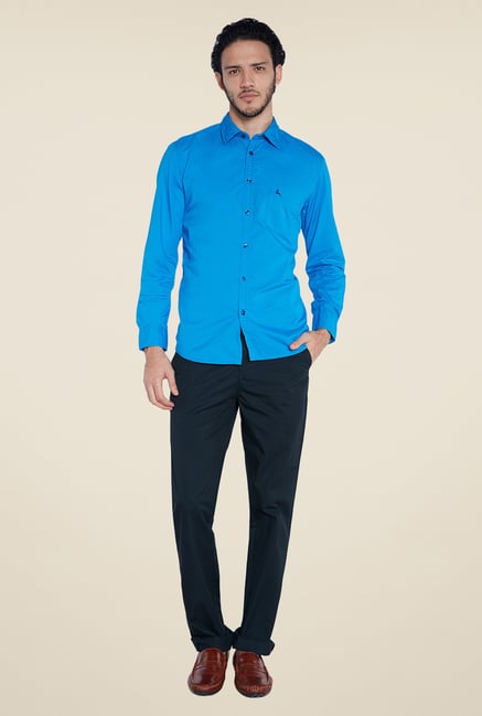 Parx Green Solid Trouser Parx Green Solid Trouser